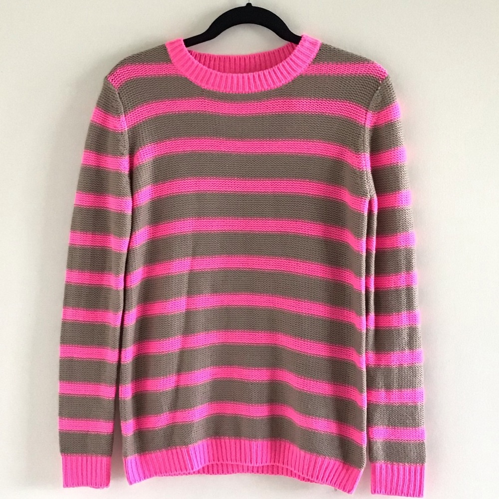 Forever21 Striped Knit Sweater